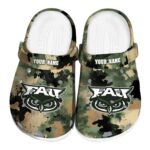 customized florida atlantic owls camouflage craze clog best selling