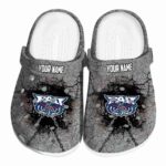 customized florida atlantic owls cracked ground texture clog best selling
