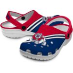 customized fresno state bulldogs striped accents clog best selling