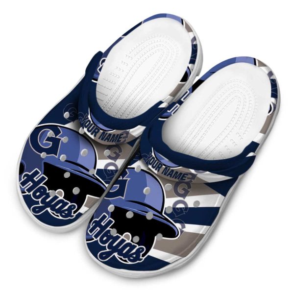 customized georgetown hoyas baseball helmet clog latest model