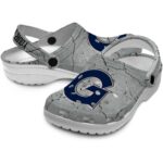 customized georgetown hoyas cracked texture clog best selling