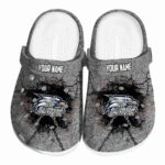 customized georgia southern eagles cracked ground texture clog best selling