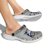 customized georgia southern eagles cracked texture clog best selling