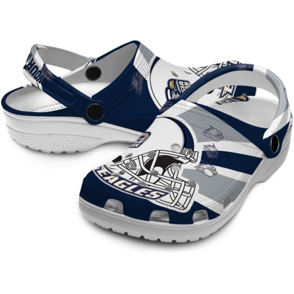 customized georgia southern eagles football helmet clog high quality