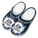 customized georgia southern eagles splash art clog best selling