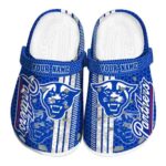 customized georgia state panthers contrasting stripes clog best selling