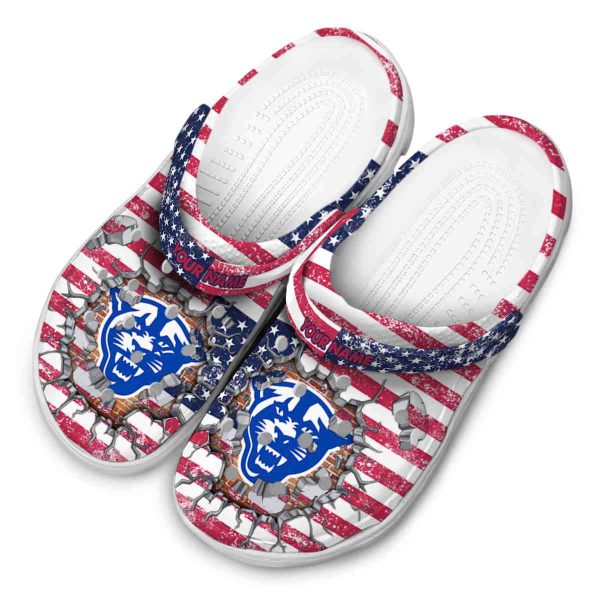 customized georgia state panthers freedom splinter clog latest model
