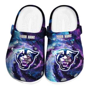 customized georgia state panthers galaxy swirl clog best selling