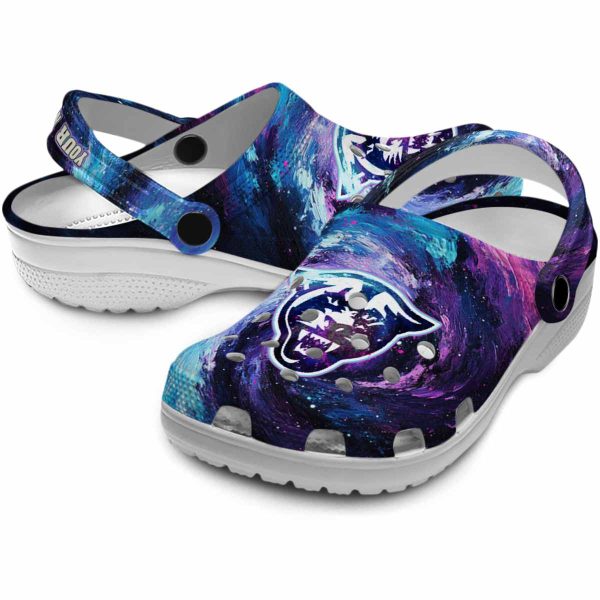 customized georgia state panthers galaxy swirl clog high quality