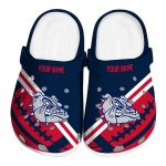 customized gonzaga bulldogs football motif clog best selling