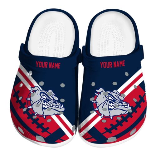 customized gonzaga bulldogs football motif clog best selling