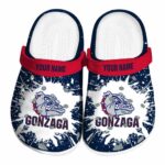 customized gonzaga bulldogs splash art clog best selling