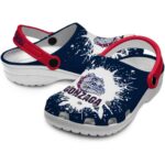 customized gonzaga bulldogs splash art clog best selling