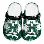 customized hawaii rainbow warriors splatter pattern clog best selling