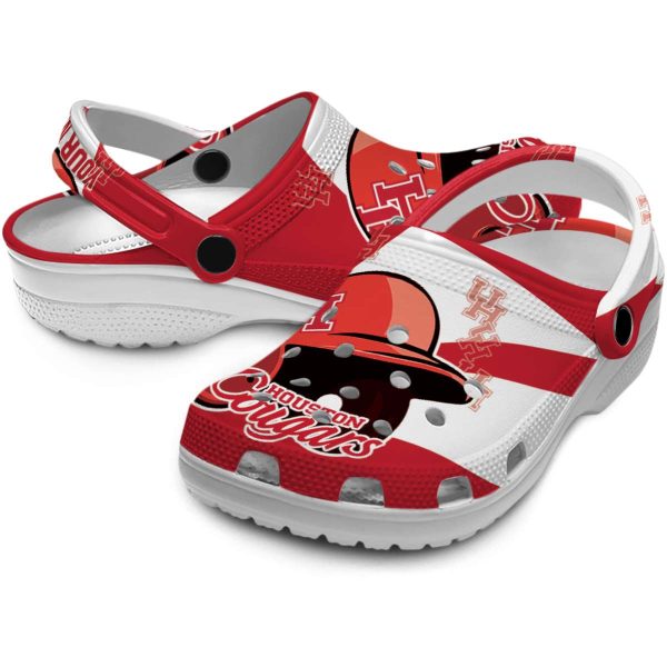 customized houston cougars baseball helmet clog high quality
