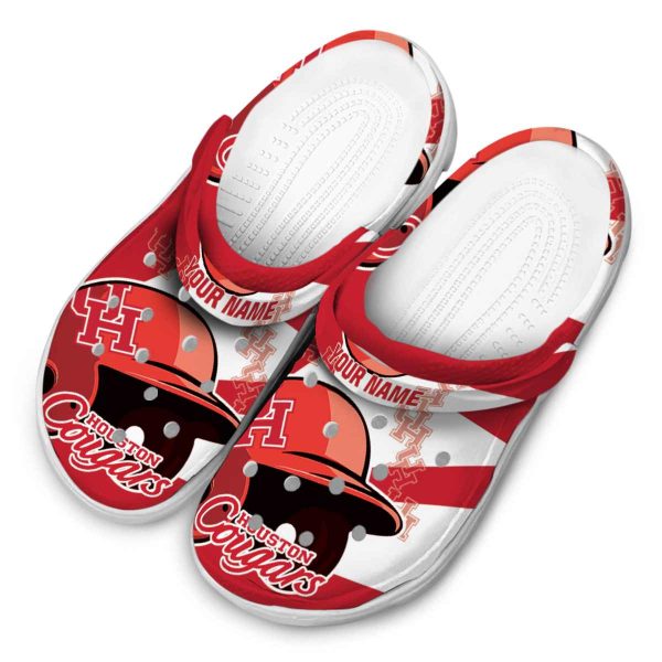 customized houston cougars baseball helmet clog latest model