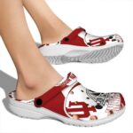 customized indiana hoosiers football helmet clog best selling