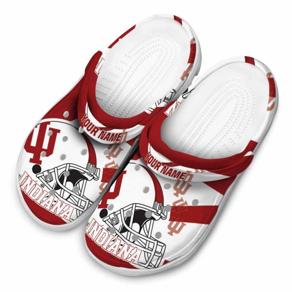 customized indiana hoosiers football helmet clog latest model