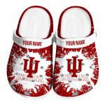 customized indiana hoosiers splash art clog best selling