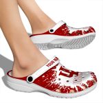 customized indiana hoosiers splash art clog best selling