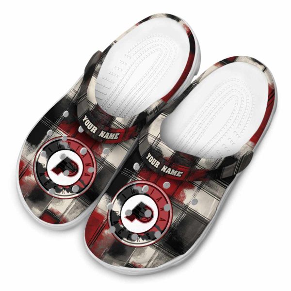 customized indiana pacers plaid fusion clog latest model