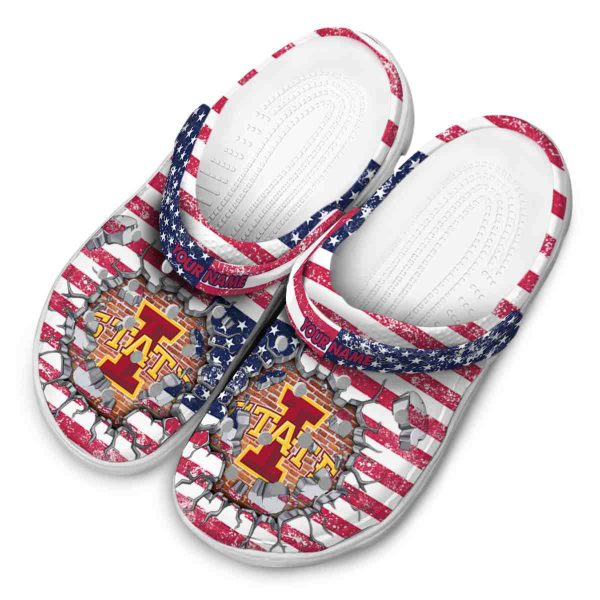 customized iowa state cyclones freedom splinter clog latest model