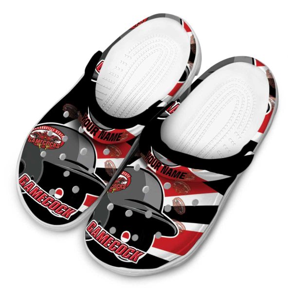 customized jacksonville state gamecocks baseball helmet clog latest model