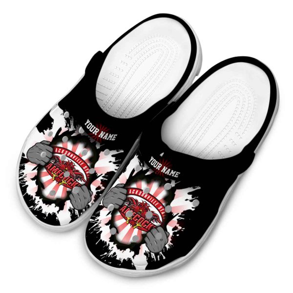 customized jacksonville state gamecocks gripping hand clog latest model