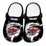 customized jacksonville state gamecocks splash motif background clog best selling