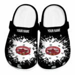 customized jacksonville state gamecocks splatter background clog best selling