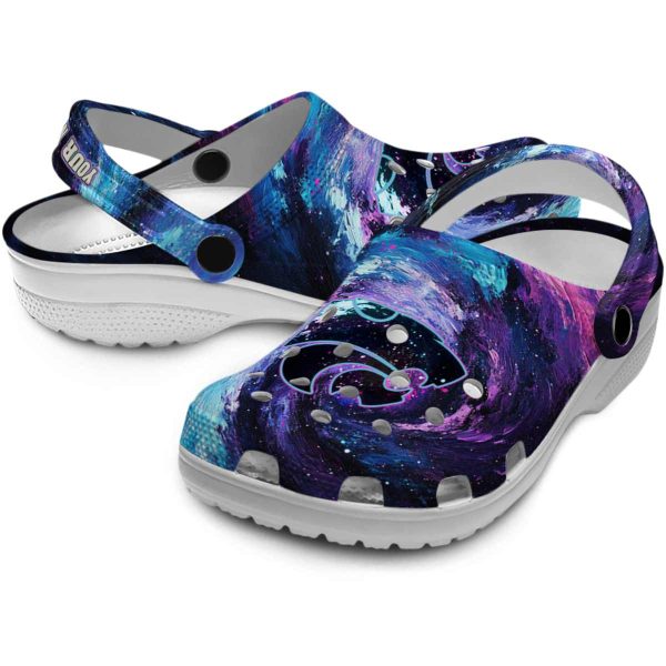customized kansas state wildcats galaxy swirl clog high quality