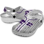 customized kansas state wildcats pinstripe pattern clog best selling