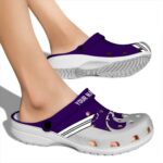 customized kansas state wildcats striped accents clog best selling