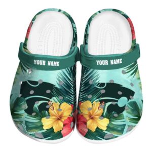 customized kansas state wildcats tropical vibes clog best selling