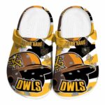 customized kennesaw state owls baseball helmet clog best selling
