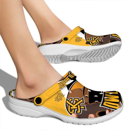 customized kennesaw state owls baseball helmet clog fashion forward