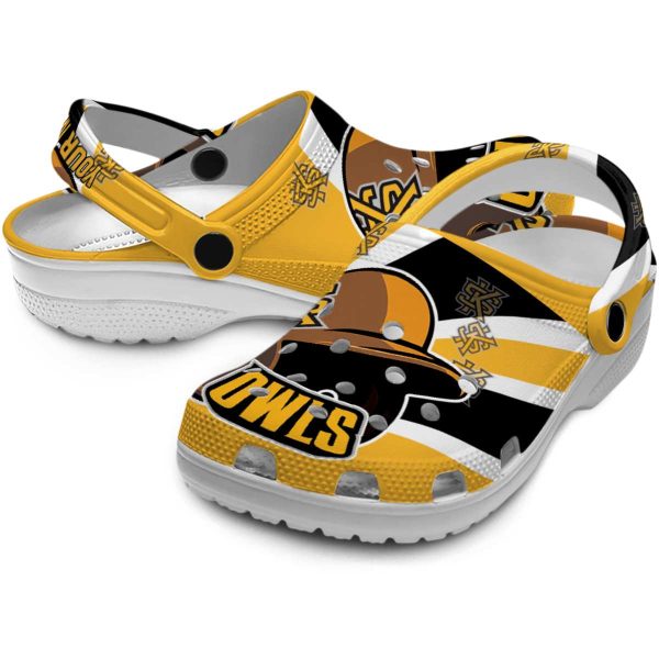 customized kennesaw state owls baseball helmet clog high quality