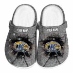 customized kent state golden flashes cracked ground texture clog best selling