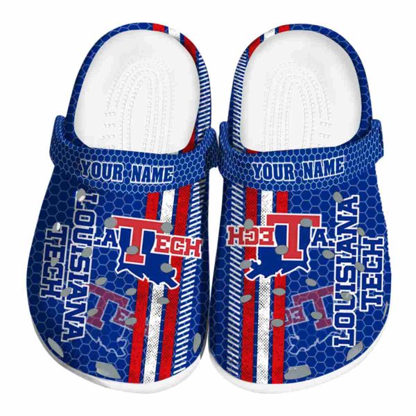 customized la tech contrasting stripes clog best selling