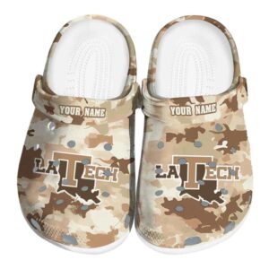 customized la tech desert camo clog best selling