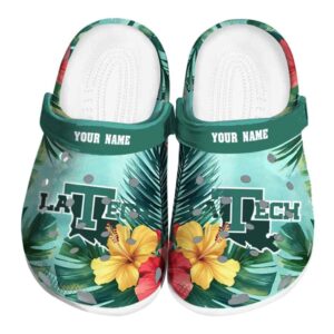 customized la tech tropical vibes clog best selling