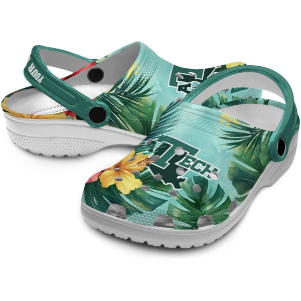 customized la tech tropical vibes clog high quality