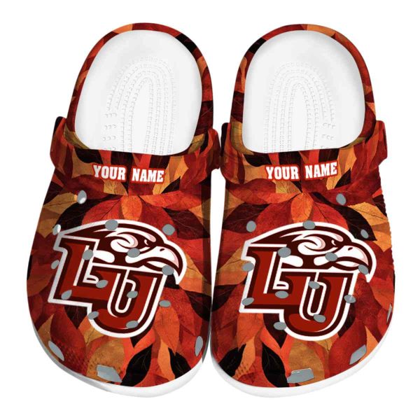 customized liberty flames autumn leaves clog best selling