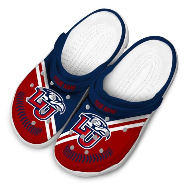 customized liberty flames baseball motif clog latest model