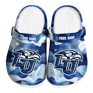 customized liberty flames ocean waves clog best selling