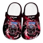 customized los angeles clippers gothic skull clog best selling