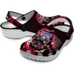 customized los angeles clippers gothic skull clog best selling