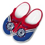customized los angeles clippers striped accents clog best selling