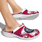 customized los angeles clippers zigzag paint burst clog best selling