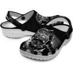 customized los angeles kings gothic skull clog best selling